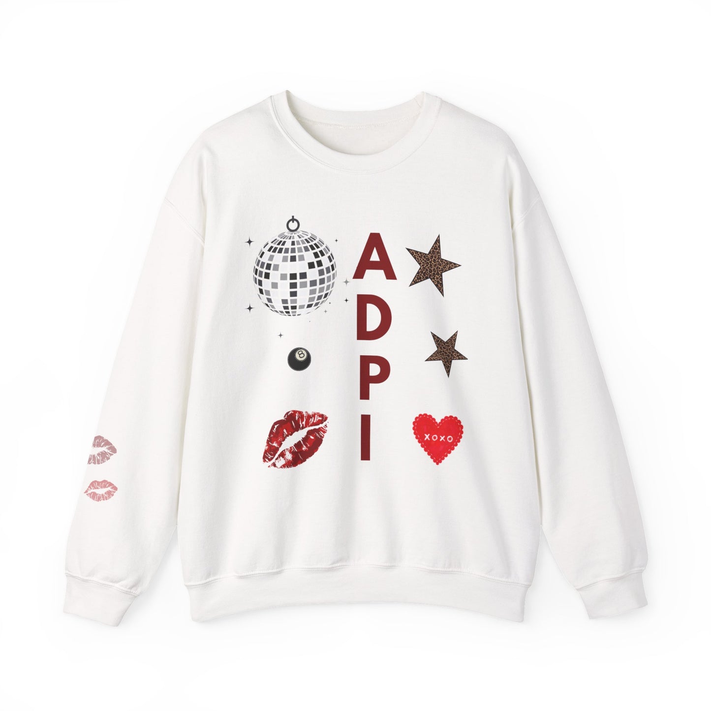 She's Serving Sorority Crewneck 'ADPI'