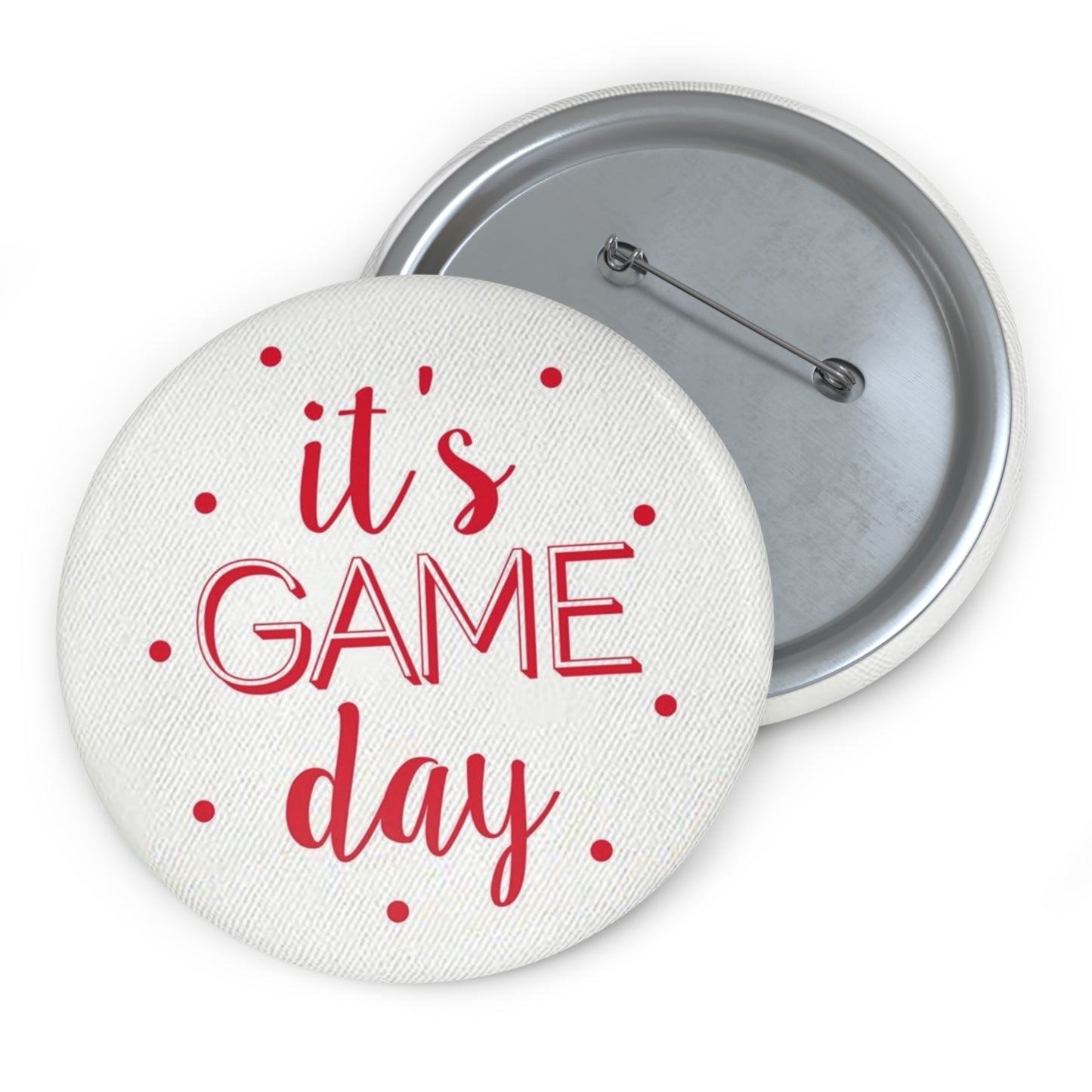 Tis' the Season Game Day Button