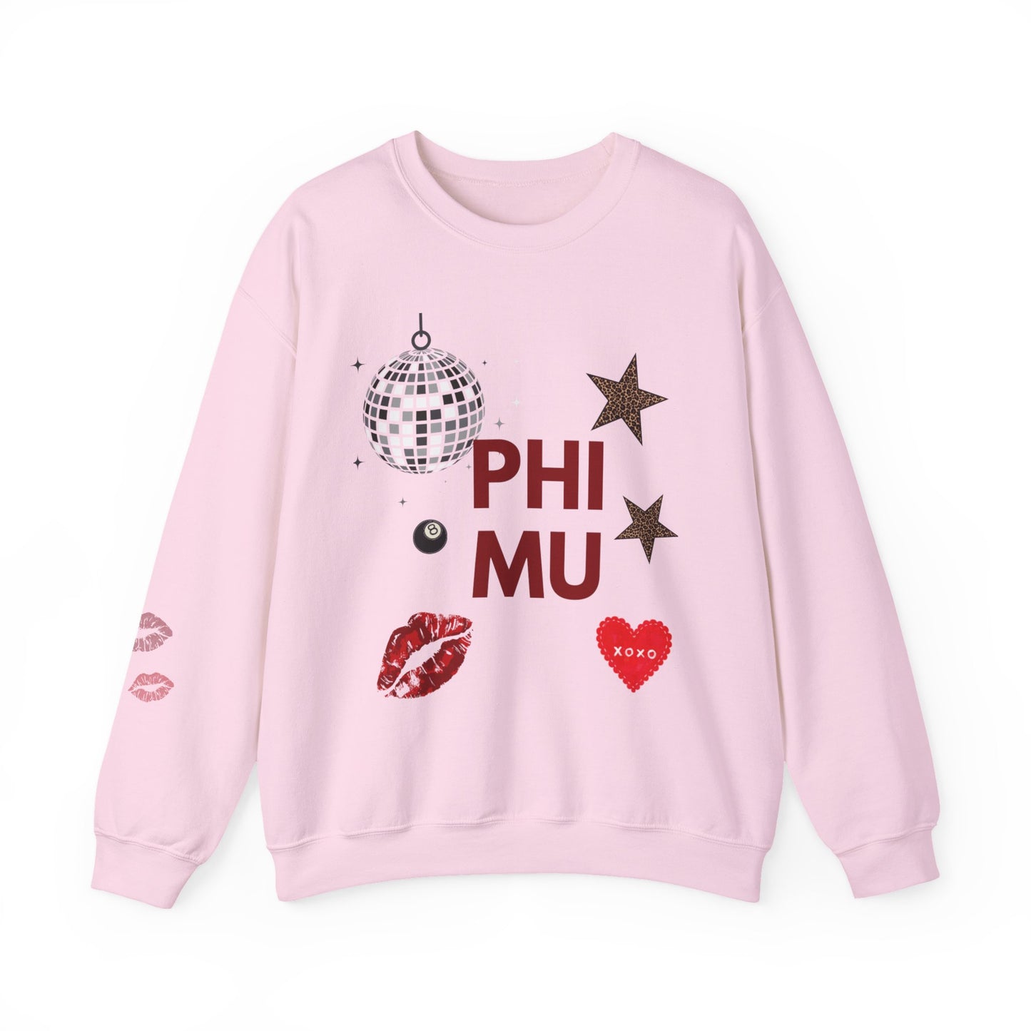 She's Serving Sorority Crewneck 'PHI MU'