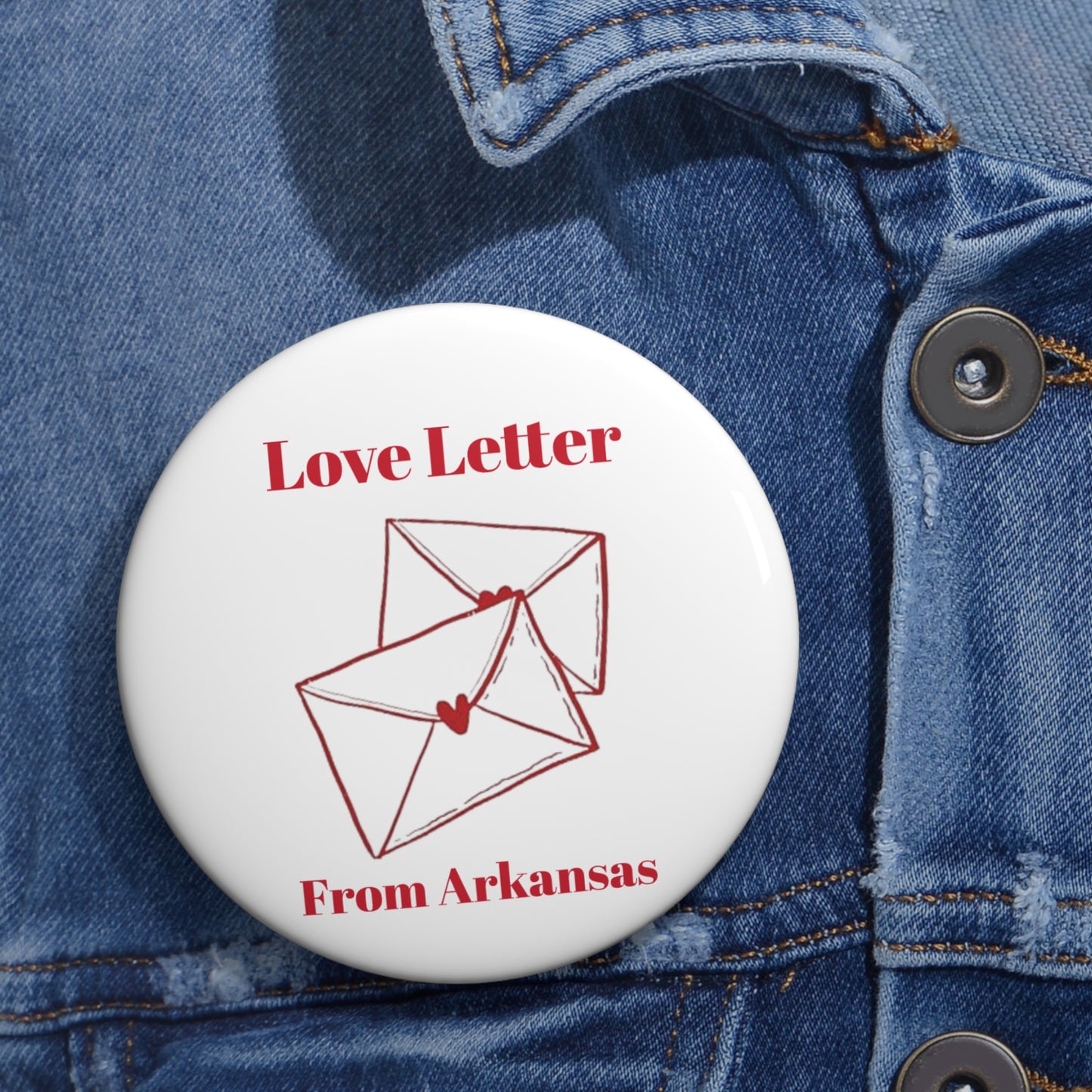 Love from Arkansas Game Day Pin