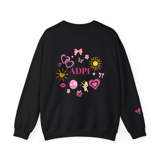 She Is So Going Greek Sorority Crewneck 'ADPI'