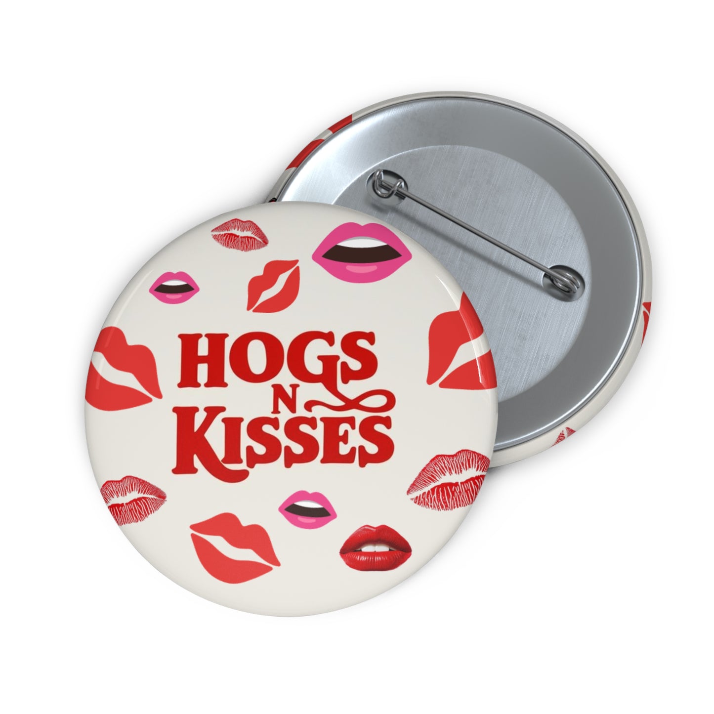 Kiss The QB Game Day Pin
