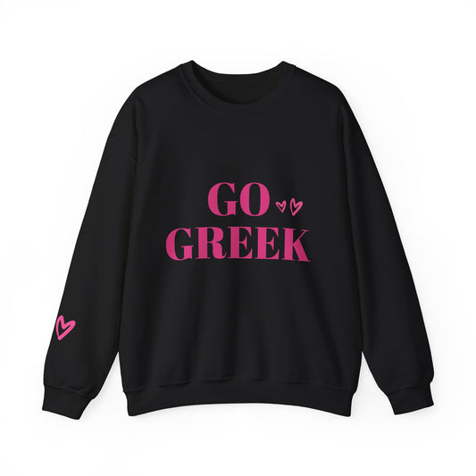 She Is So Going Greek Sorority Crewneck 'CHI O'