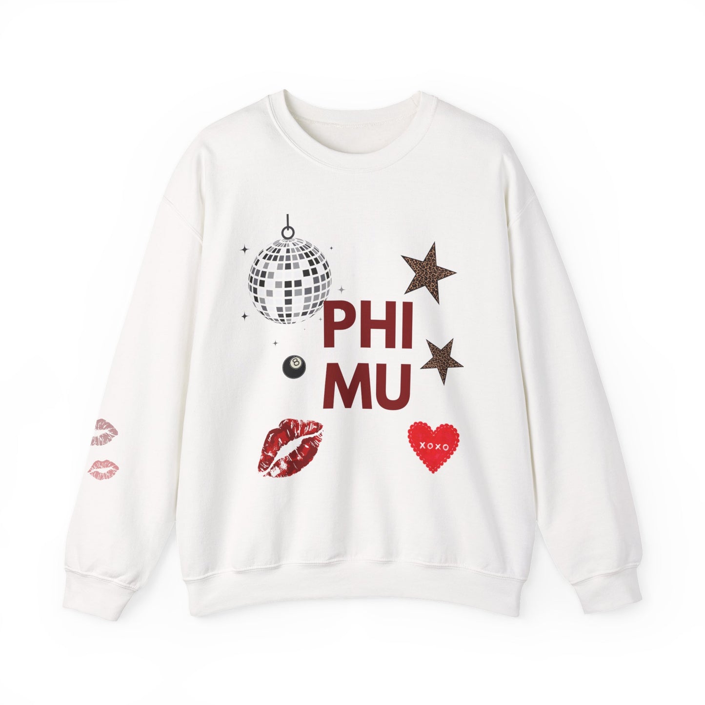 She's Serving Sorority Crewneck 'PHI MU'