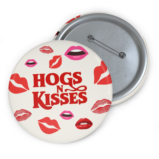 Kiss The QB Game Day Pin